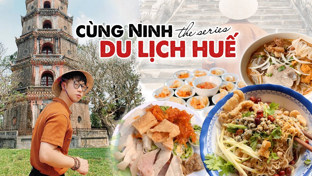 Đi ăn CƠM HẾN 10K siêu ngon, bánh cuốn tôm chua, bún bò mệ Kéo // Cùng Ninh DU LỊCH HUẾ series