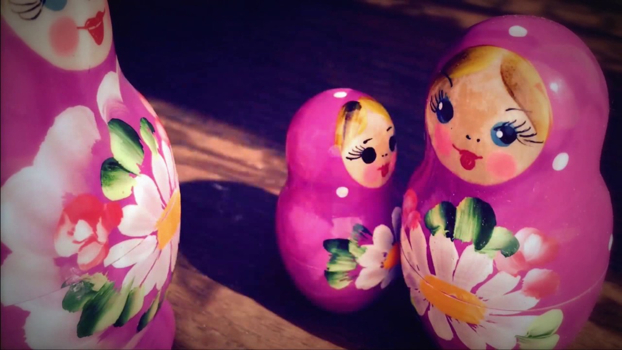 Matryoshka dolls, or Russian Nesting Dolls: Stop Motion Animation