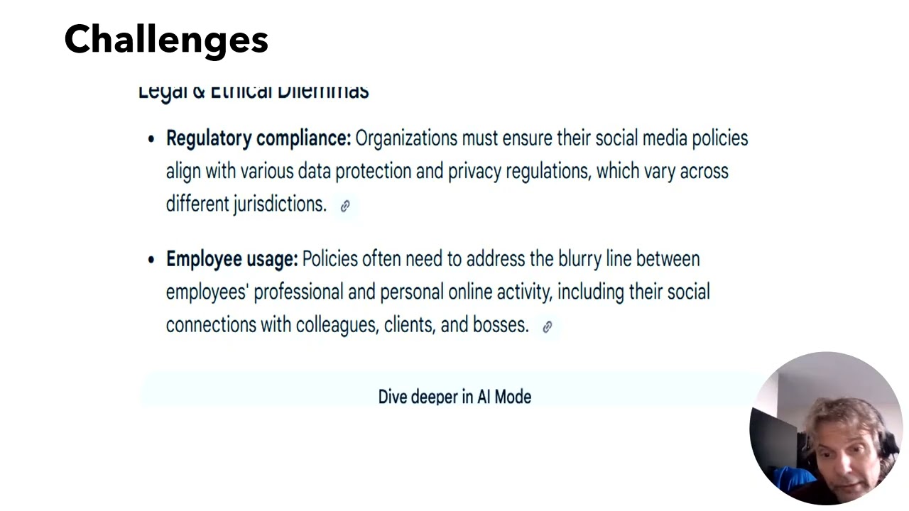 What is next for Social Media and Business Conduct Rules