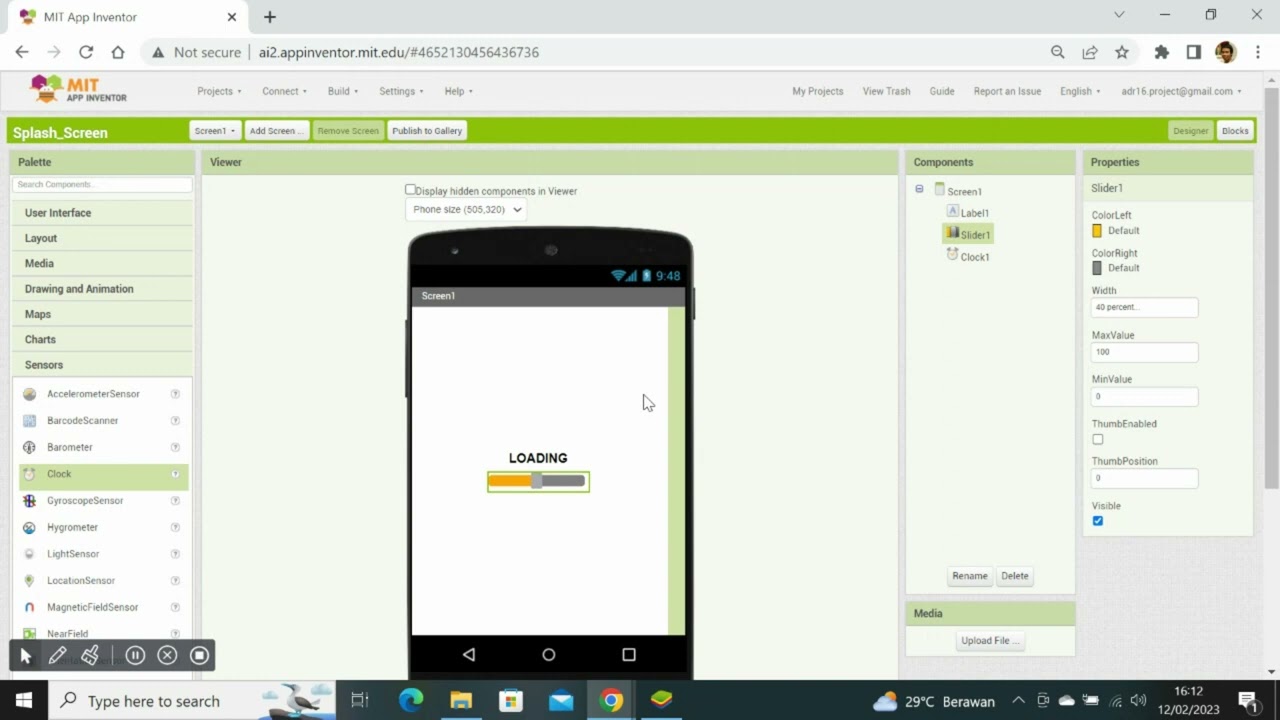 MIT APP INVENTOR 2. How to Make a Loading/Splash Screen (Android)-Cara Membuat Loading/Splash Screen