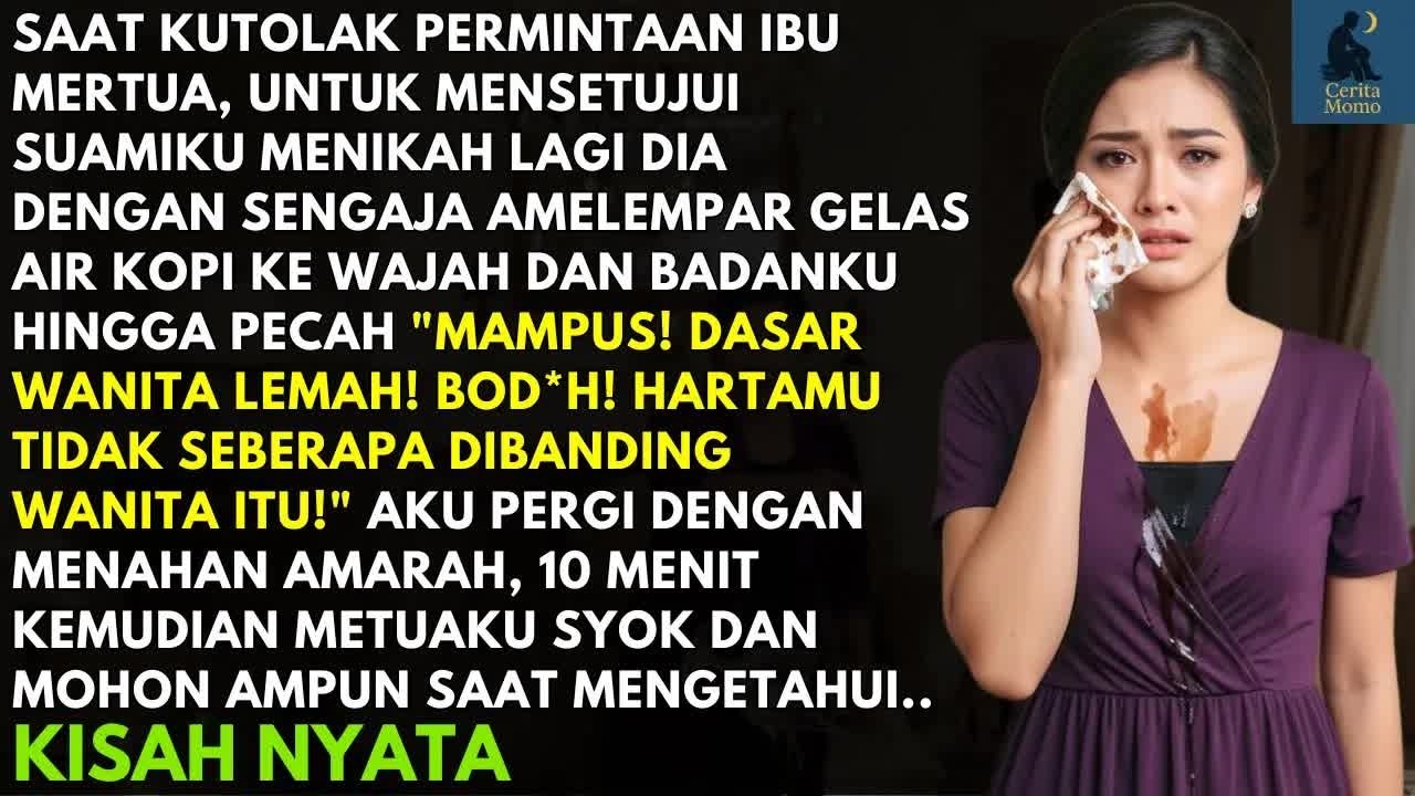 MAMPUS! DASAR WANITA LEMAH! BOD＊H! AKU DISIRAM KOPI & DIPAKSA UNTUK SETUJU SUAMI NIKAH LAGI - TAPI
