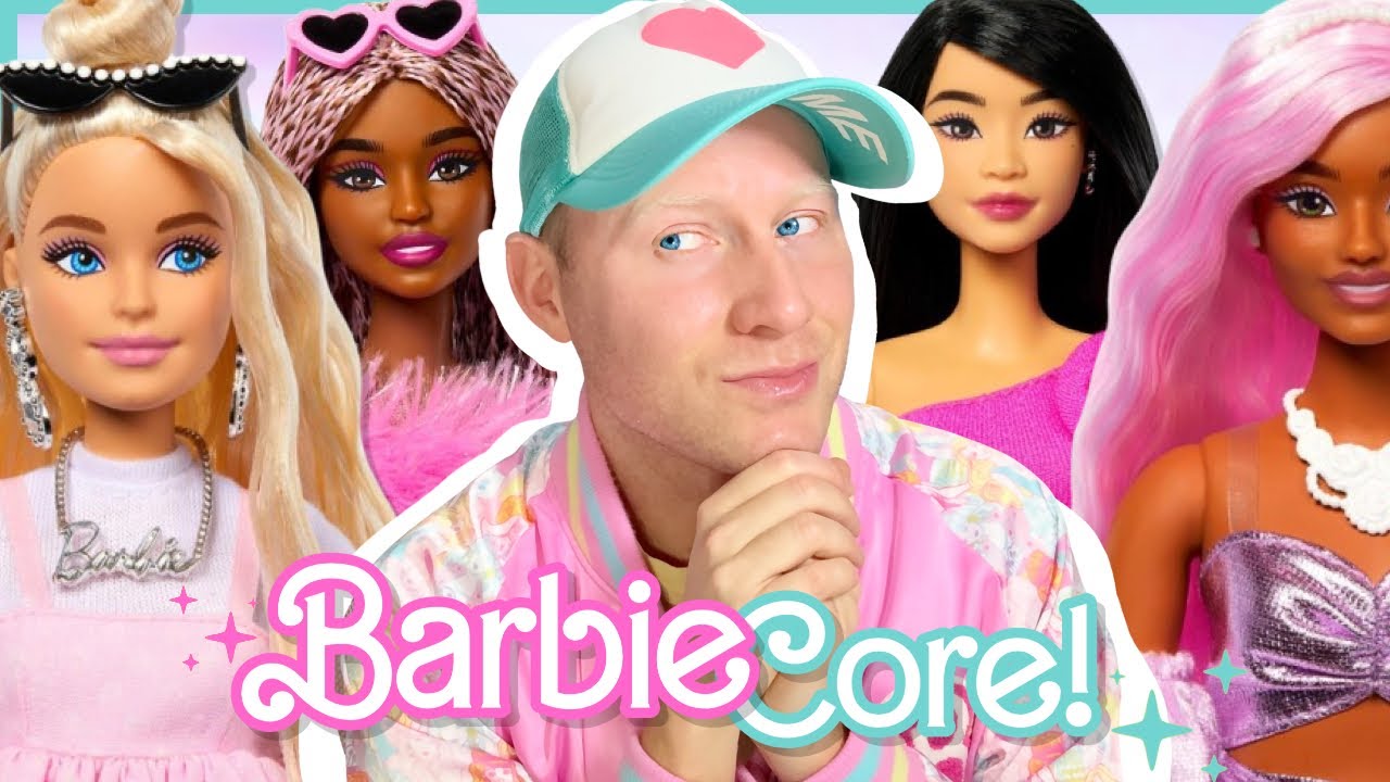 Barbie Deluxe Style (Barbiecore) Dolls! 🎀 Review & Restyle
