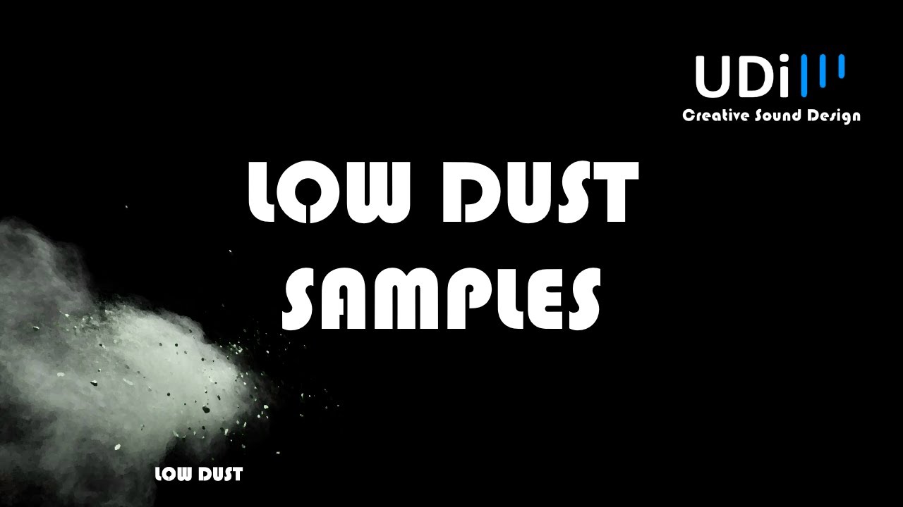 UDi Audio - Low Dust - sample Pack