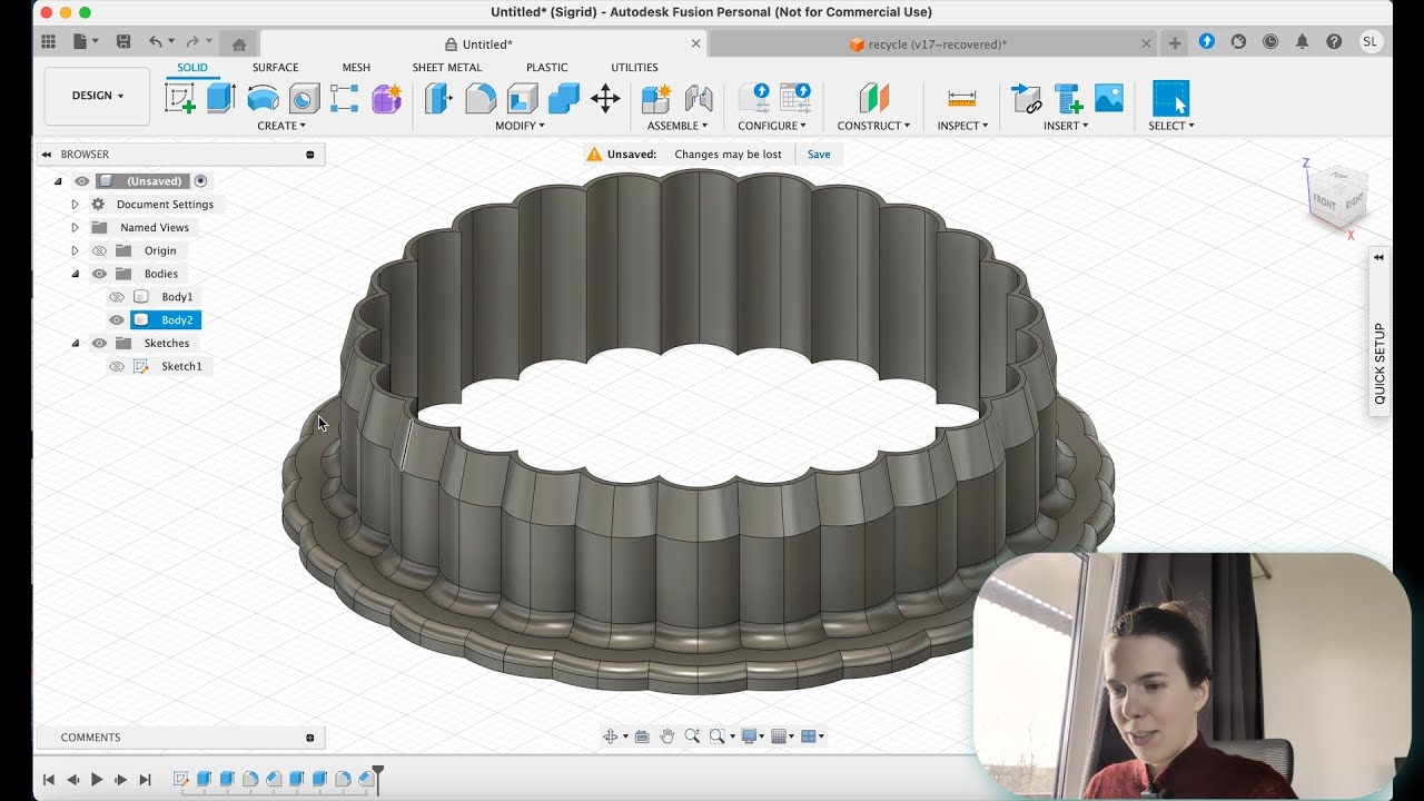 How to make 3D printed cookie cutters with Fusion 360 | for beginners