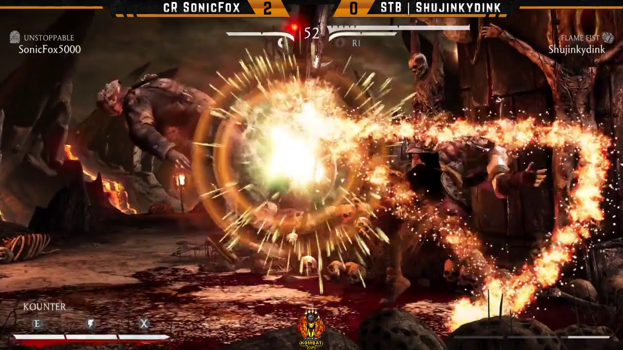 Kombat Cup Week 1 Top 8: cR SonicFox vs STB Shujinkydink | MKX | Mortal Kombat X