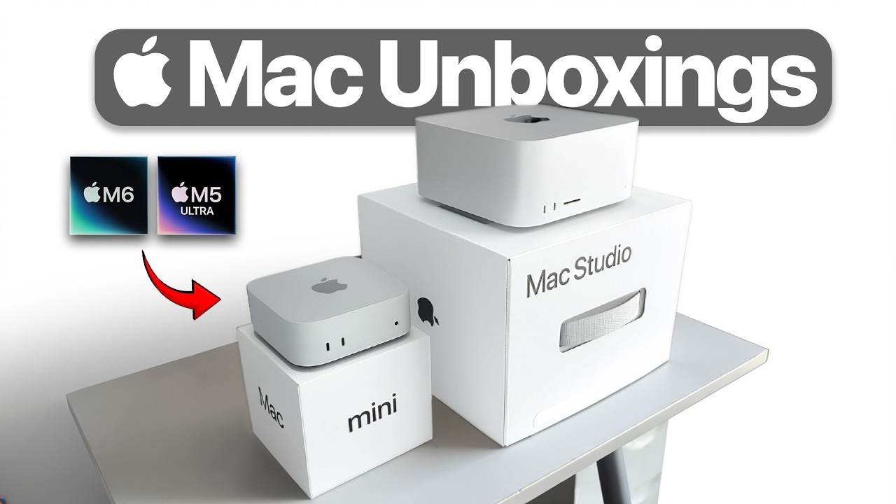 The New Mac Studio M5 Ultra is Here! | Unboxing & First Look