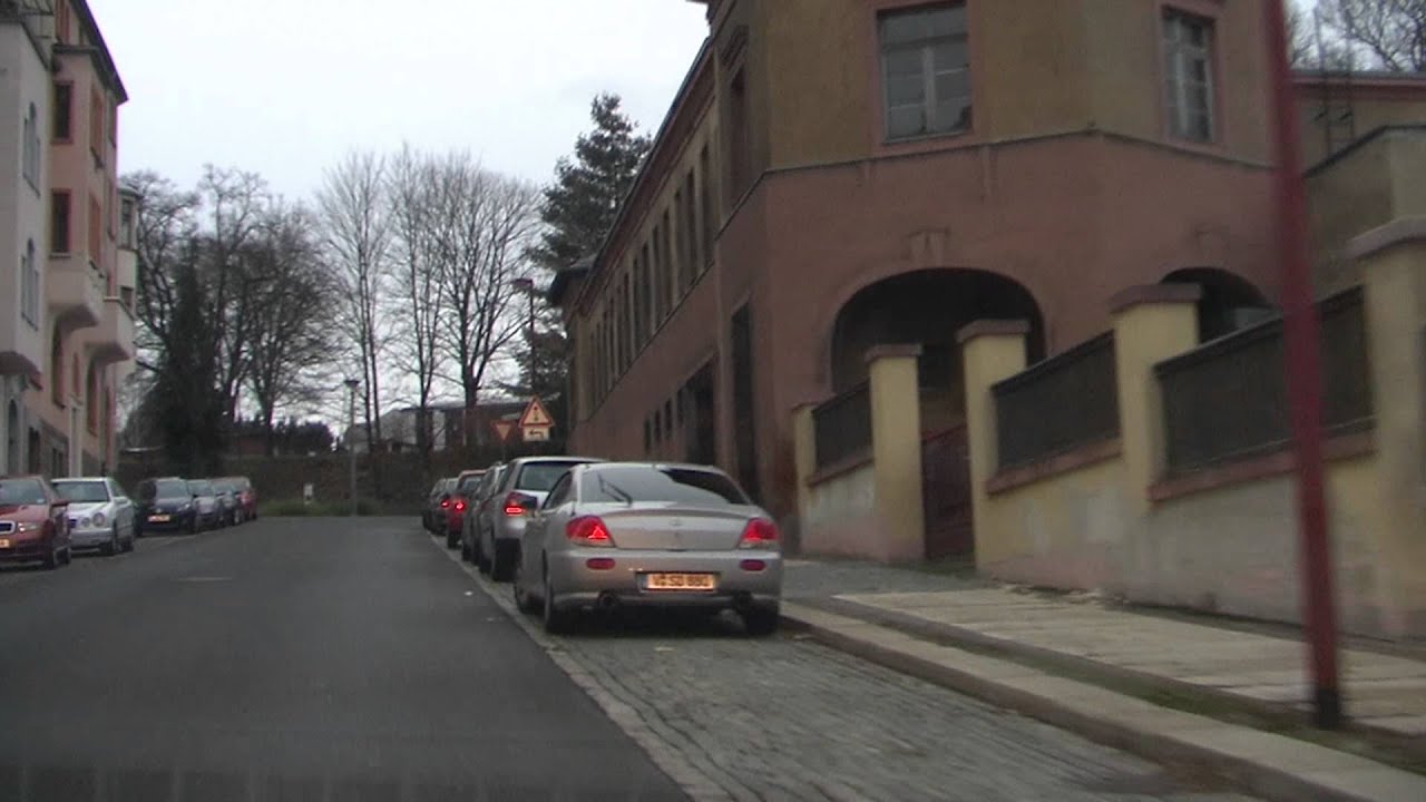 Fahrt in Auerbach Vogtland