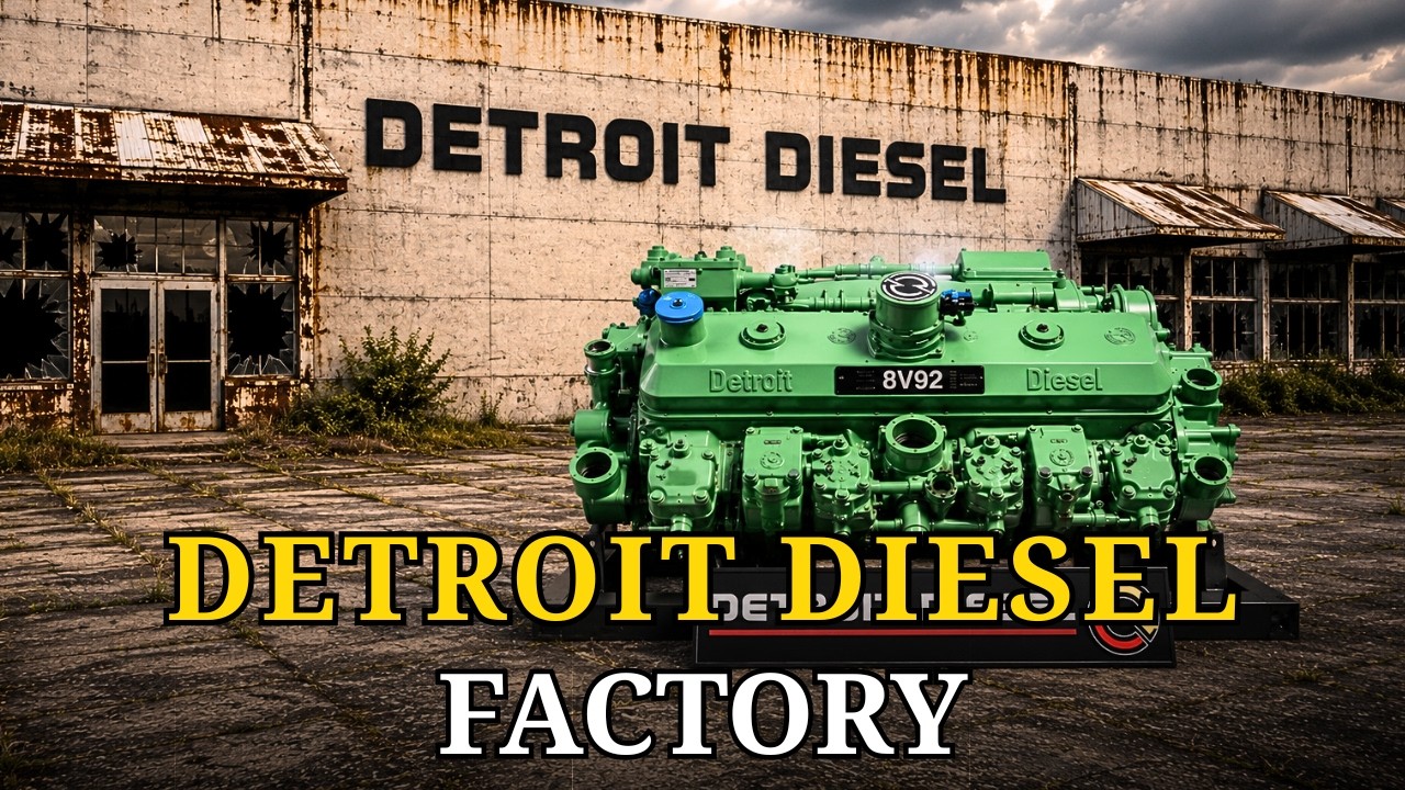 Завод Detroit Diesel: как одно решение погубило величайший в мире двухтактный двигатель