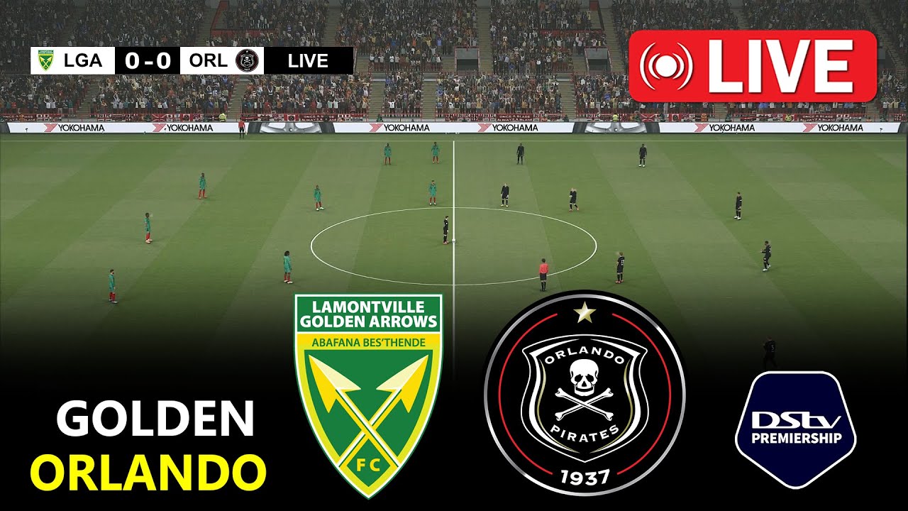 Golden Arrows vs Orlando Pirates | Dstv Premiership 2025/26 | Full Match Video Game