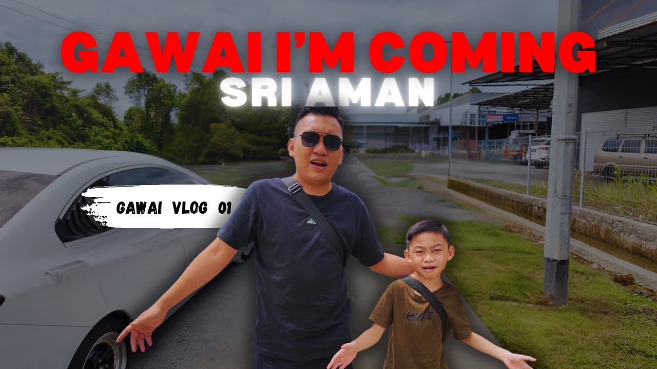 PERJALANAN BALIK KAMPUNG | RH VINCENT ROY SKRA ULU, SRI AMAN |  VLOG GAWAI 01