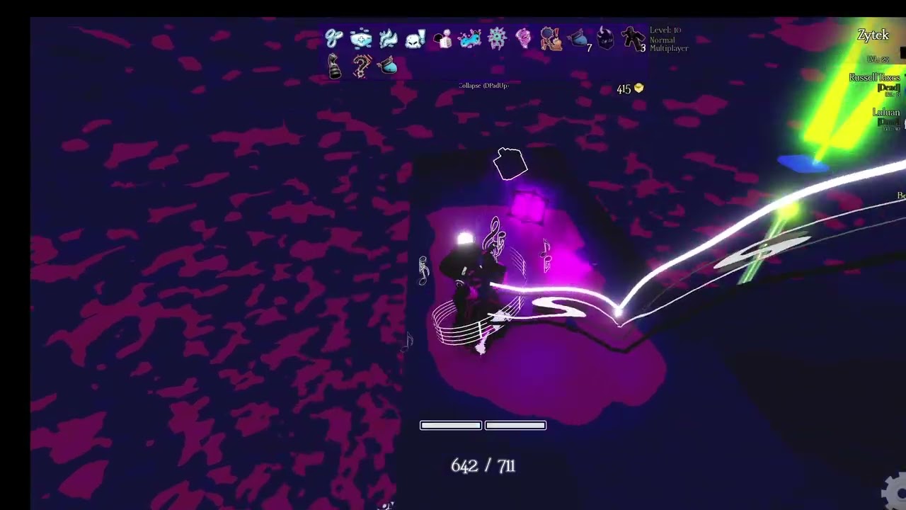 Random nullscape moment