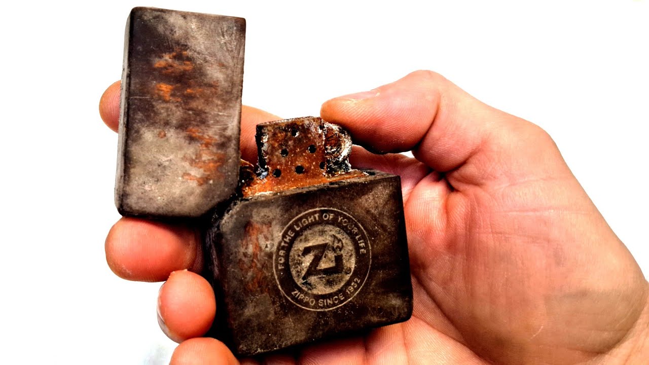 Rare Zippo Lighter Restoration
