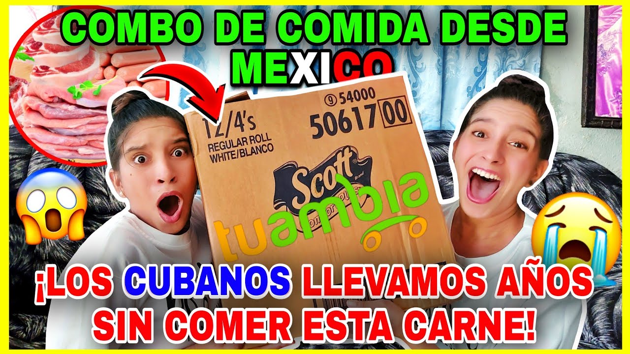 SUSCRIPTOR MEXICANO🇲🇽 nos ENVÍA ENORME COMBO de COMIDA con CÁRNICOS🥩¡NO CREEMOS QUE COMEREMOS ESTO😭!