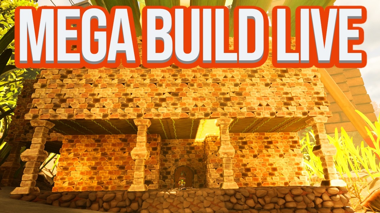 LIVE: Grounded 2 Final Touches on the Museum Mega Build