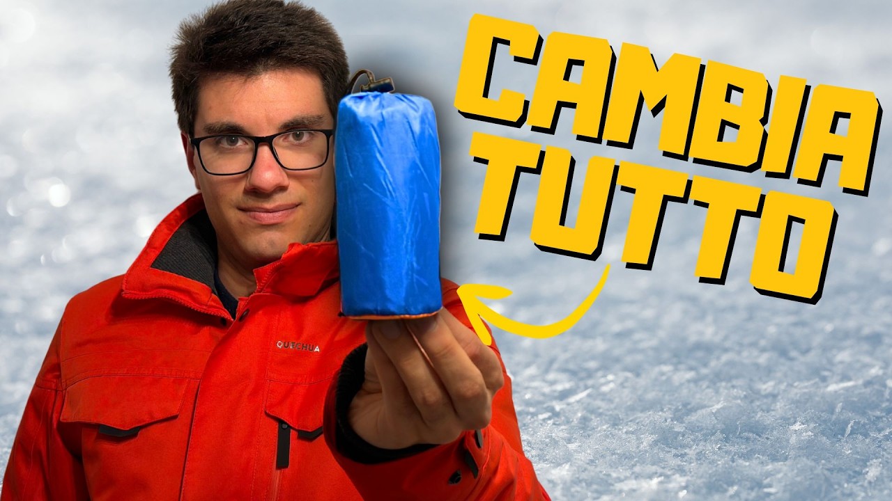 La mia ATTREZZATURA ESTREMA per Dormire a -20°C