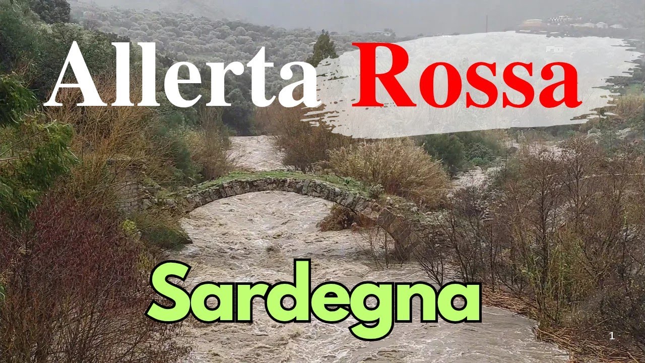 ALLERTA ROSSA in Sardegna: La Forza dell'acqua 