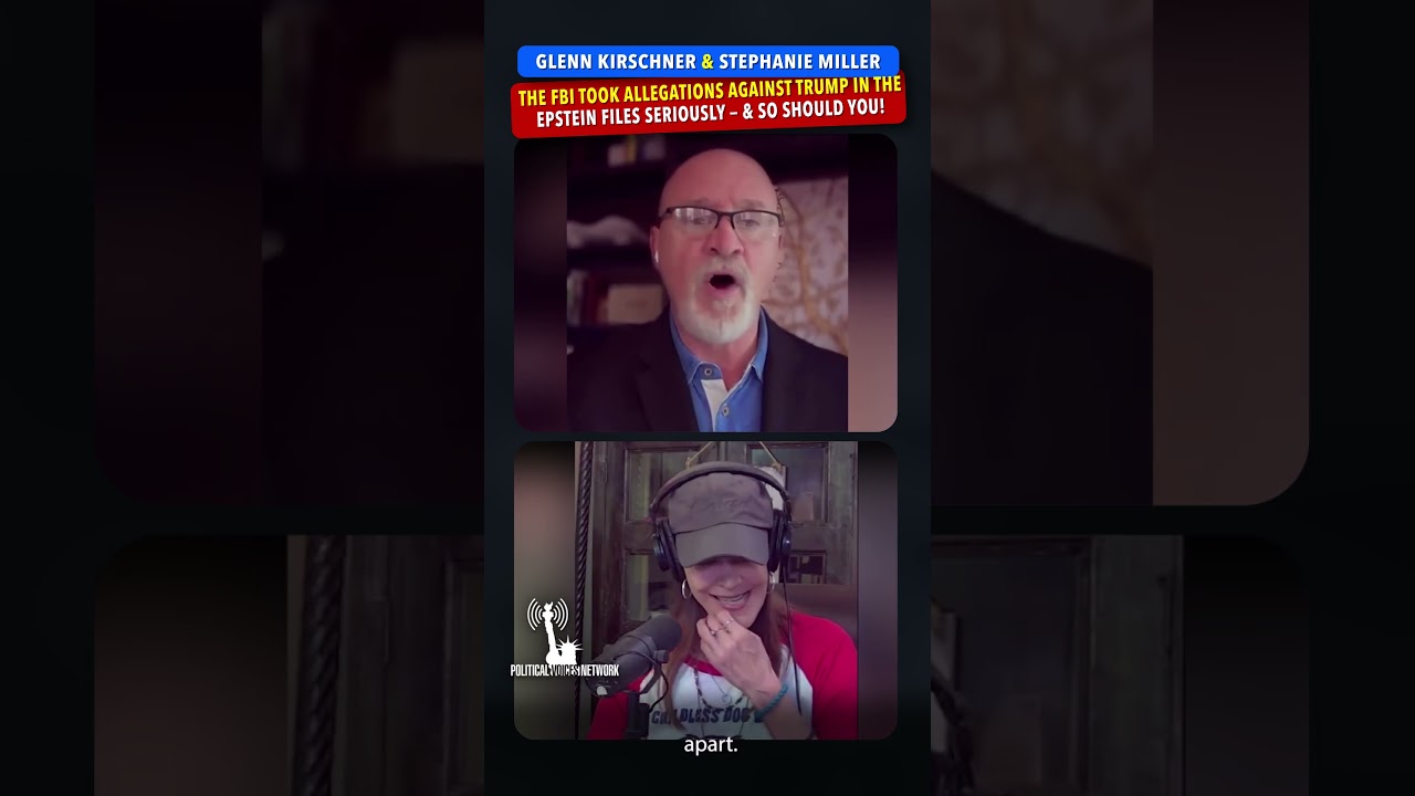 Stephanie Miller & Glenn Kirschner: FBI Took the Trump Epstein Allegations Seriously &mdash; So Should You