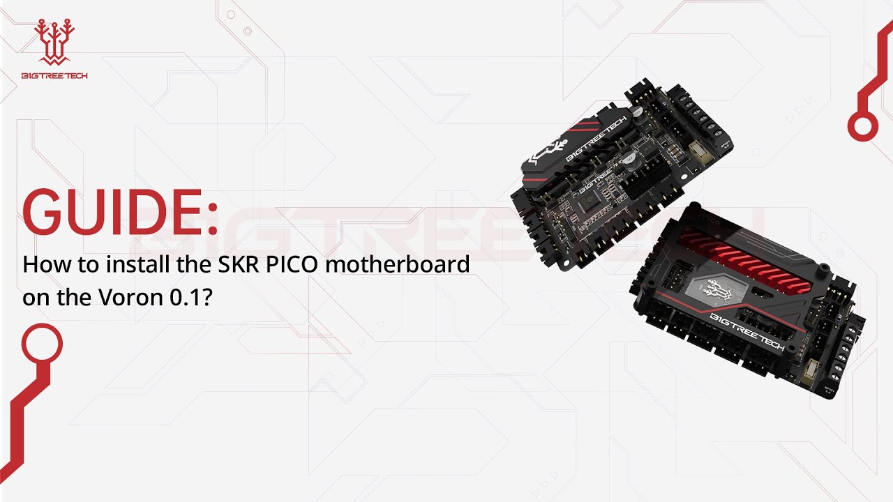 Guide: SKR PICO V1.0 ---How to install SKR PICO motherboard on the Voron 0.1