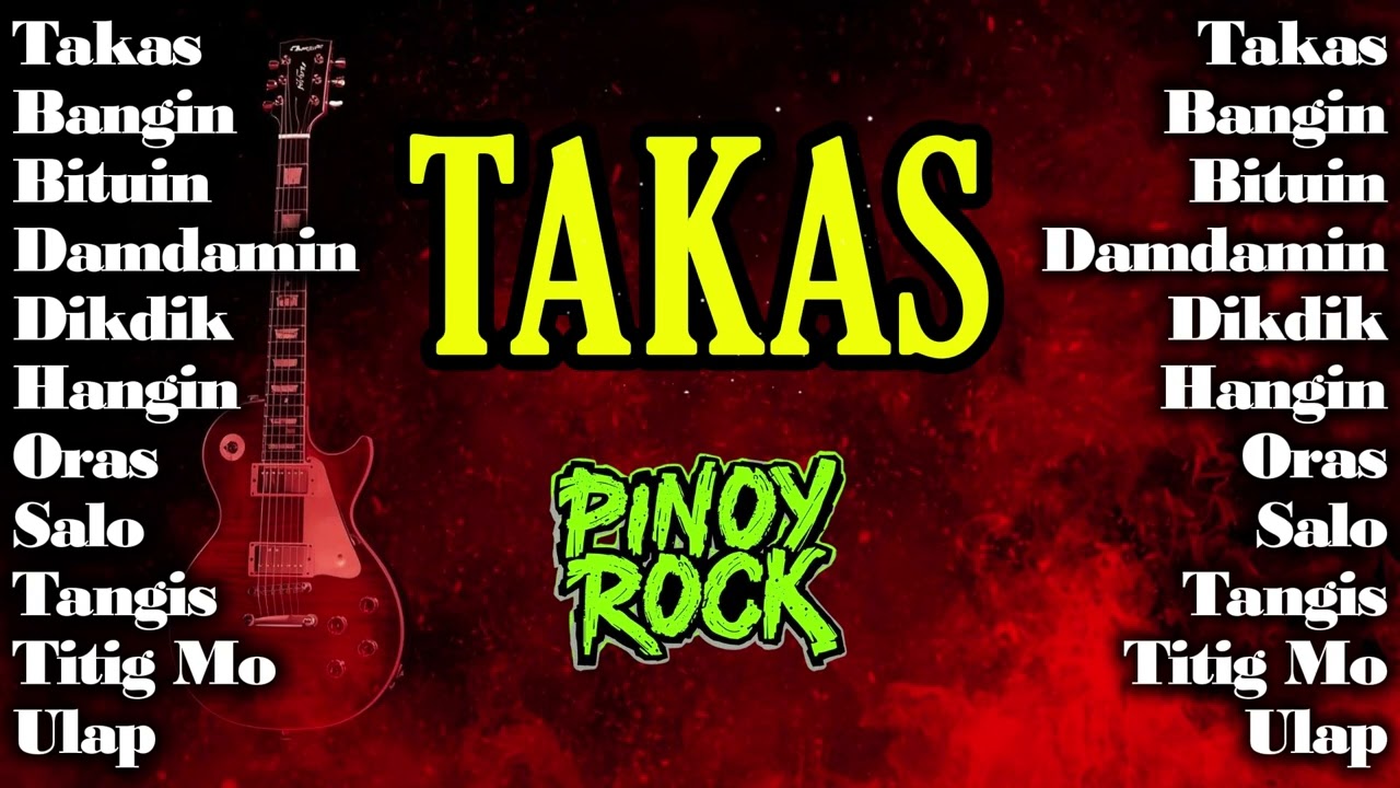 TAKAS | PINOY ROCK MUSIC STUDIO - BEST PINOY ROCK  PLAYLIST 2026 🤟🎸