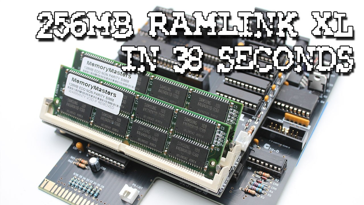 Building a 256mb RAMLinkXL in 38 seconds