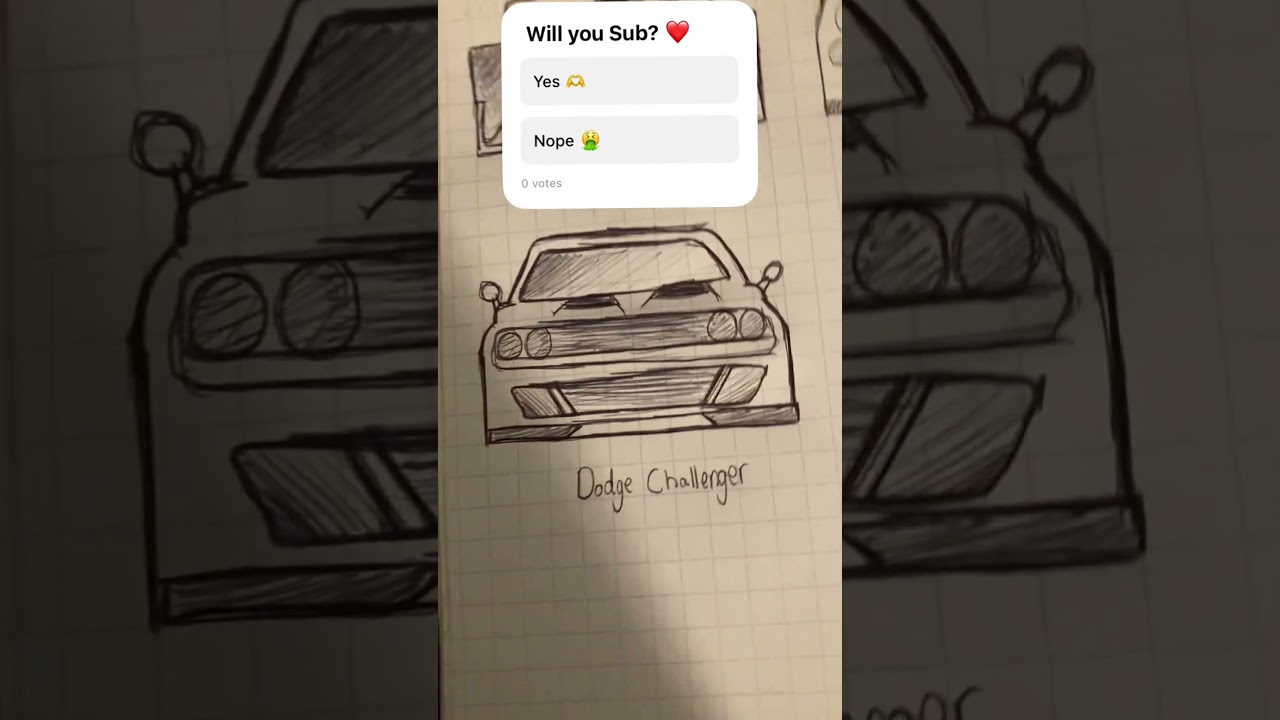 Dodge Challenger 🚗🔥🔥 