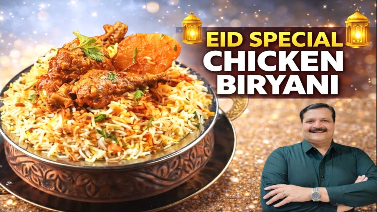 Eid Special Chicken Biryani | Restaurant Style Dum Biryani Recipe
