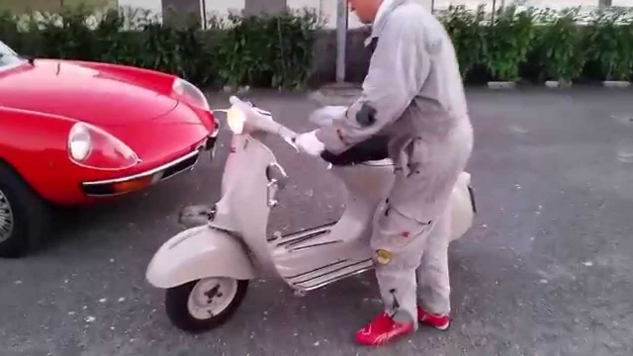 Restauro Vespa VNA 125 '58 - Giro di Prova