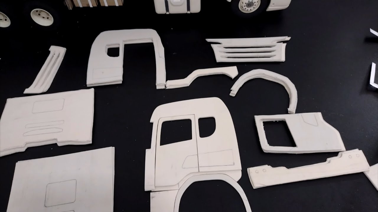 CABINE DA MINIATURA SCANIA R440 (PARTE 2) escala 1/14.