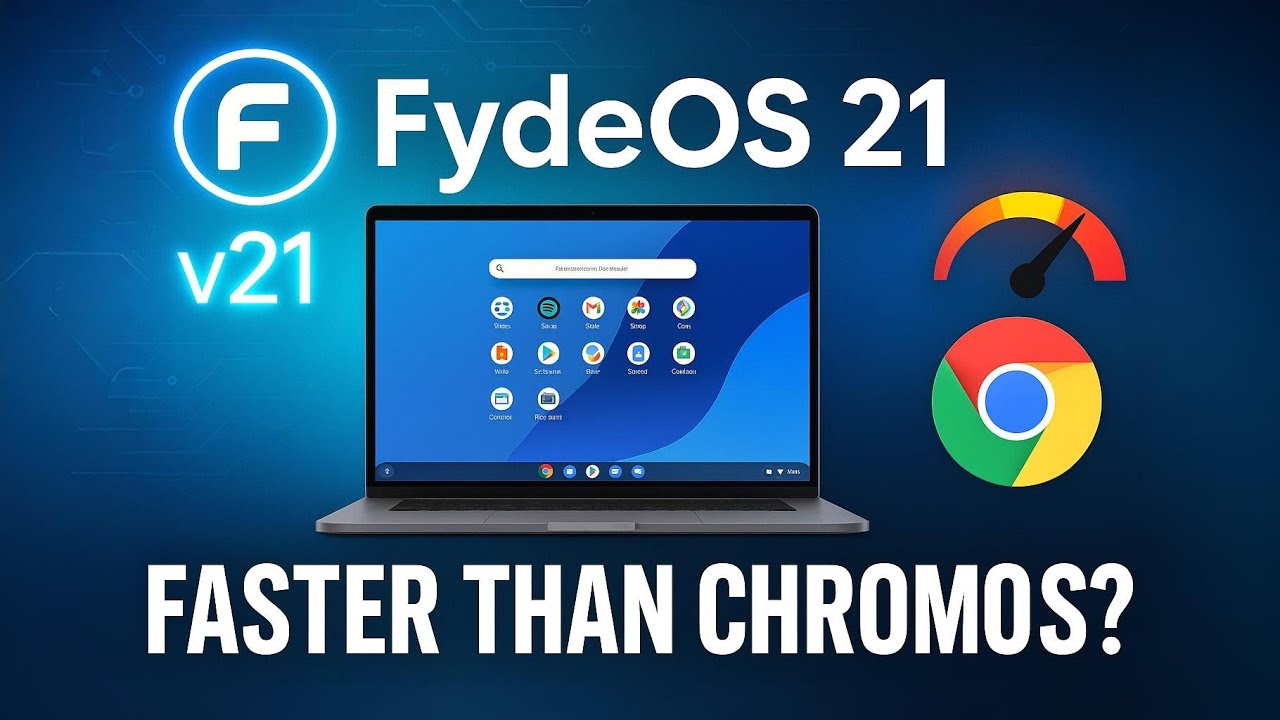 FydeOS 21 Review &ndash; Is It Better & Faster Than ChromeOS? 🚀 | Best ChromeOS Alternative 2025