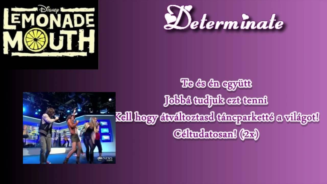 Lemonade Mouth - Determinate (magyar) 720p
