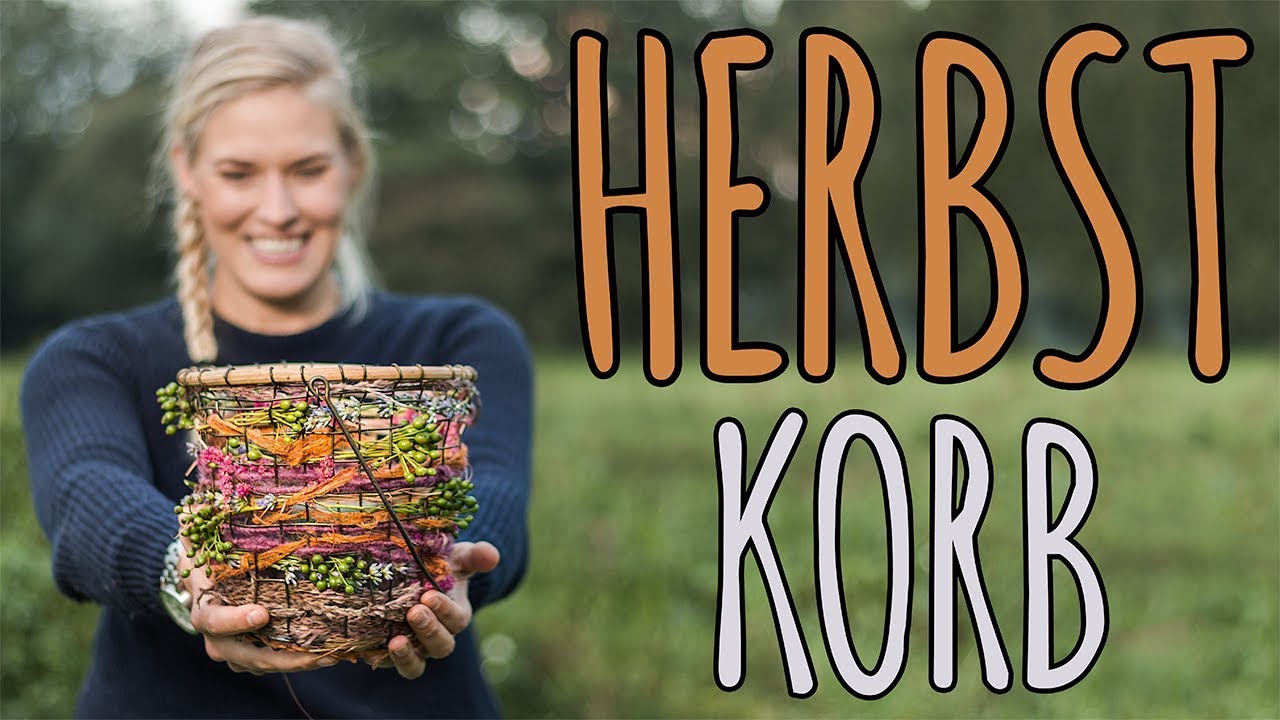 HERBSTKORB - TOLLES HERBSTLICHES WINDLICHT - DIY