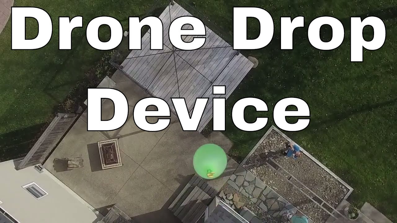 DRONE DROP DEVICE REVIEWED. $25 Device. Review and Demo - Not FLiFLi