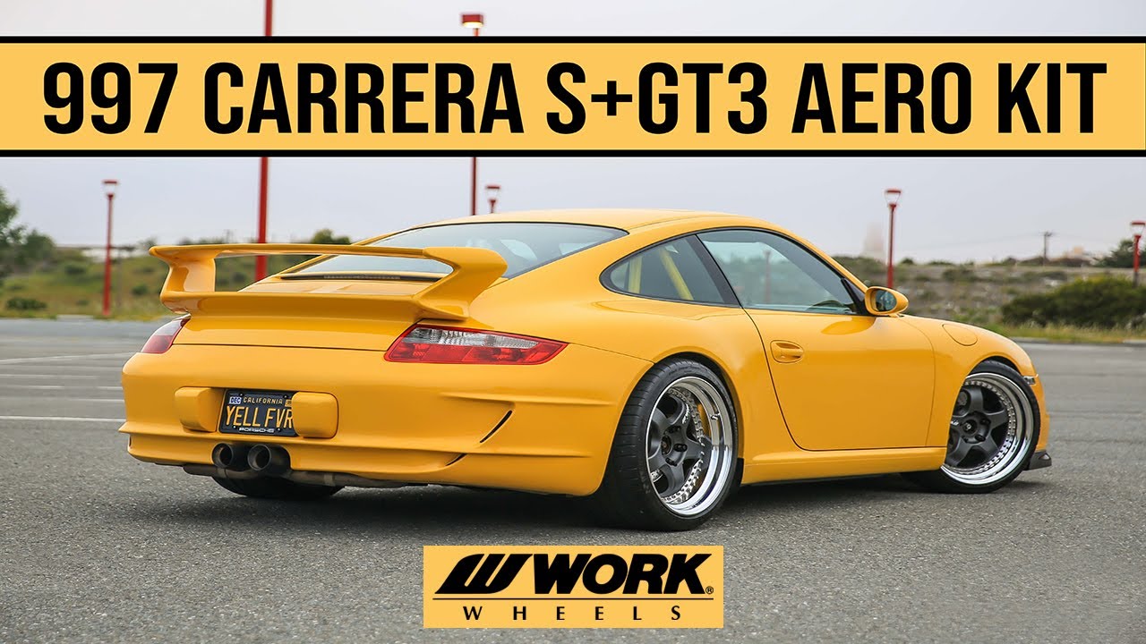997 Carrera S + аэродинамический обвес GT3!