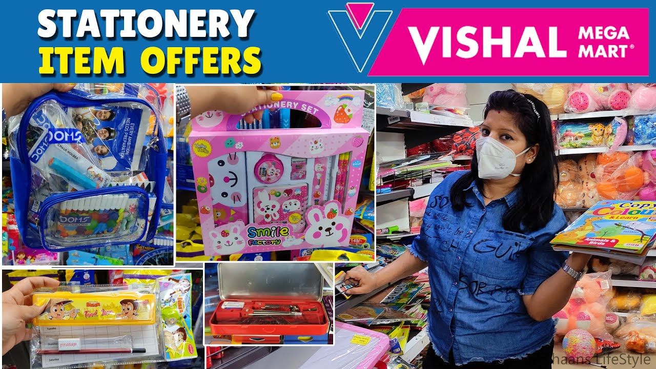 Vishal Mega Mart - Stationery Items Tour (Latest Offers 2021)