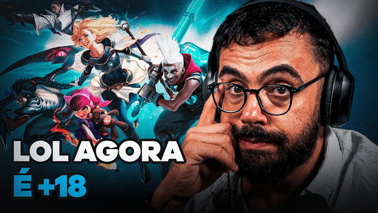 LEAGUE OF LEGENDS FOI PROIBIDO PARA MENORES (e agora?) | CORTES do CASTRINHO