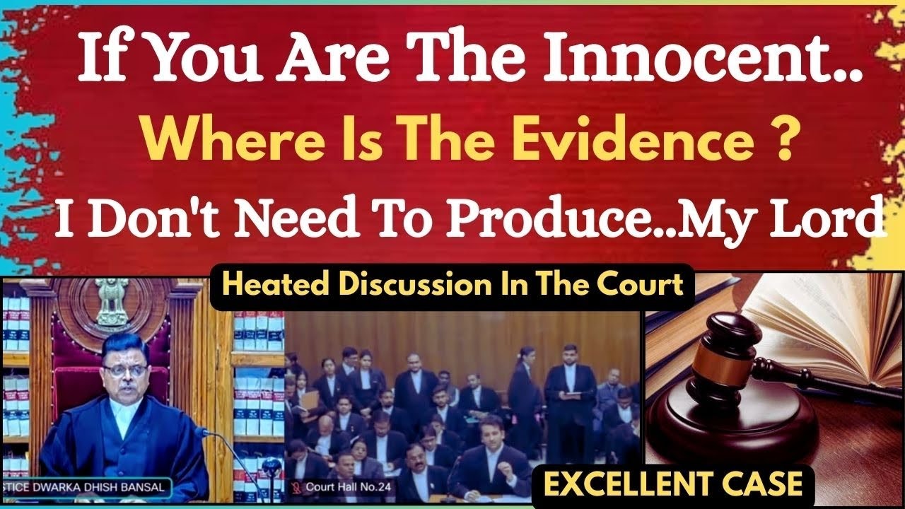 If You Are Innocent..Where Is Evidence? | I Don't Need To Produce My Lord | IPC 302 |  legalcourts 