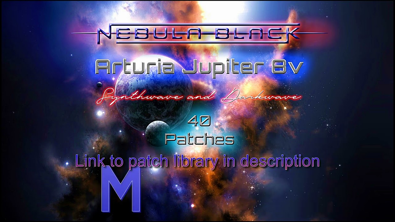 Arturia Jupiter 8 v4 Synthwave and Darkwave patch library