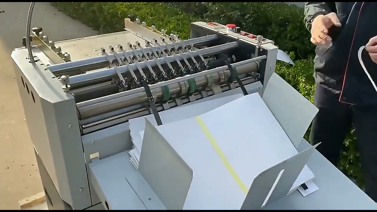 QYH660 HIGH SPEED AUTOMATIC CREASING & PERFORATING MACHINE