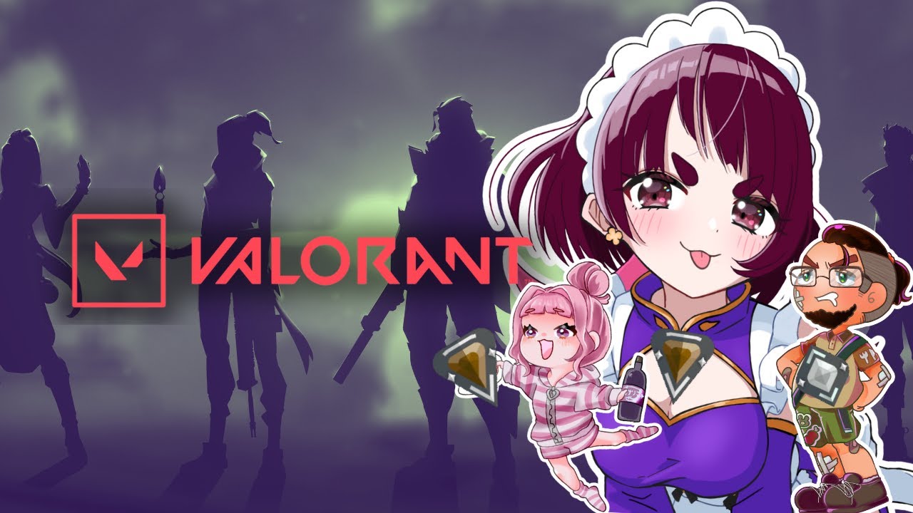 【#VALORANT】ニチアサだよ！トリオコンペ！！りきゅだまげーん💕【初見さん歓迎】