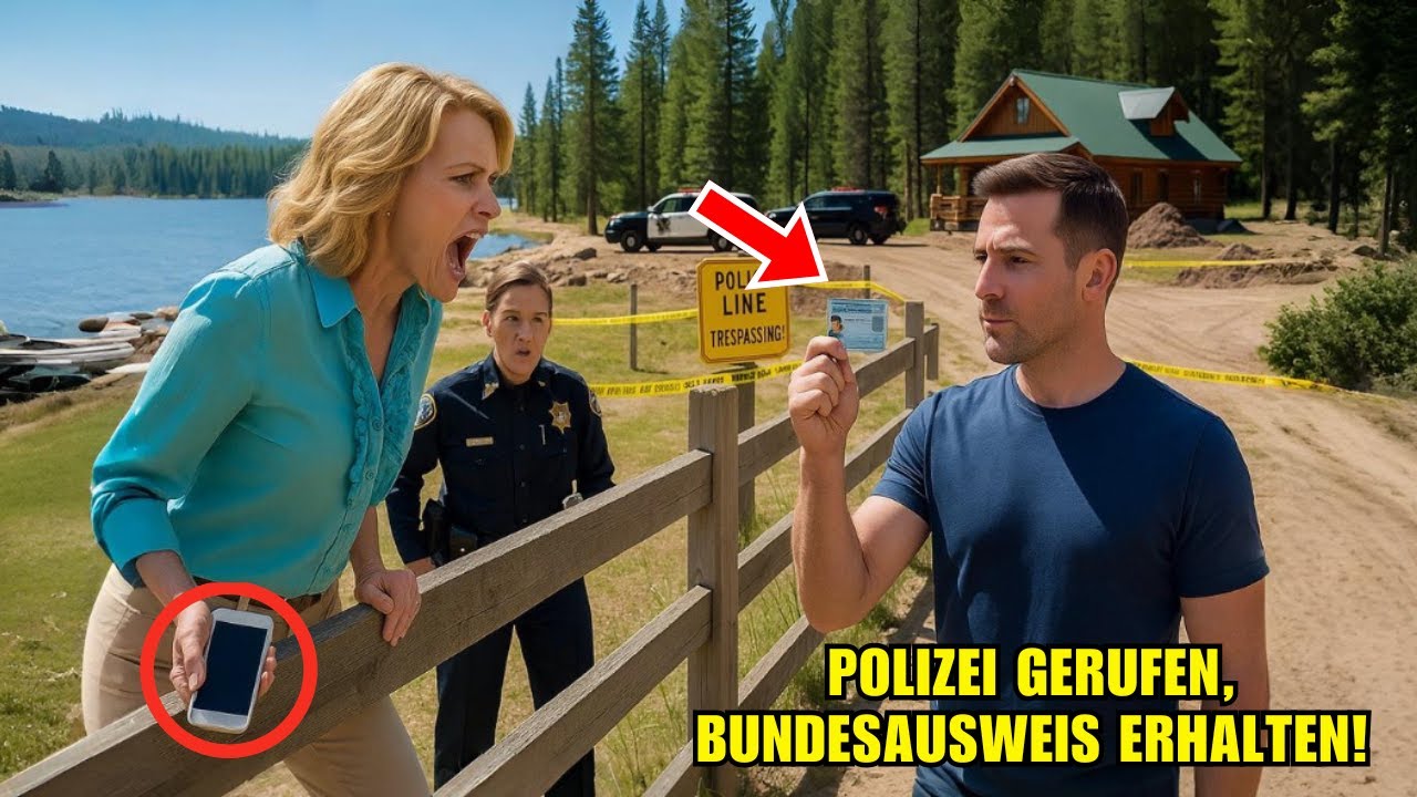 HOA-Nachbarin ruft Polizei um 2 Uhr nachts – Erstarrt, als ich meinen Bundesausweis zeige