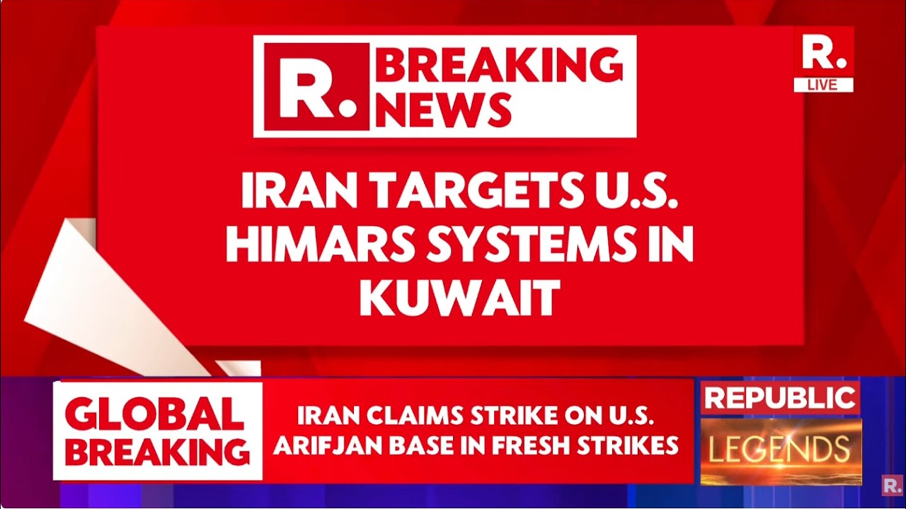 LIVE: Iran Claims Strike on US Arifjan Base In Kuwait Amid Fresh Attacks, Targets HIMARS Systems