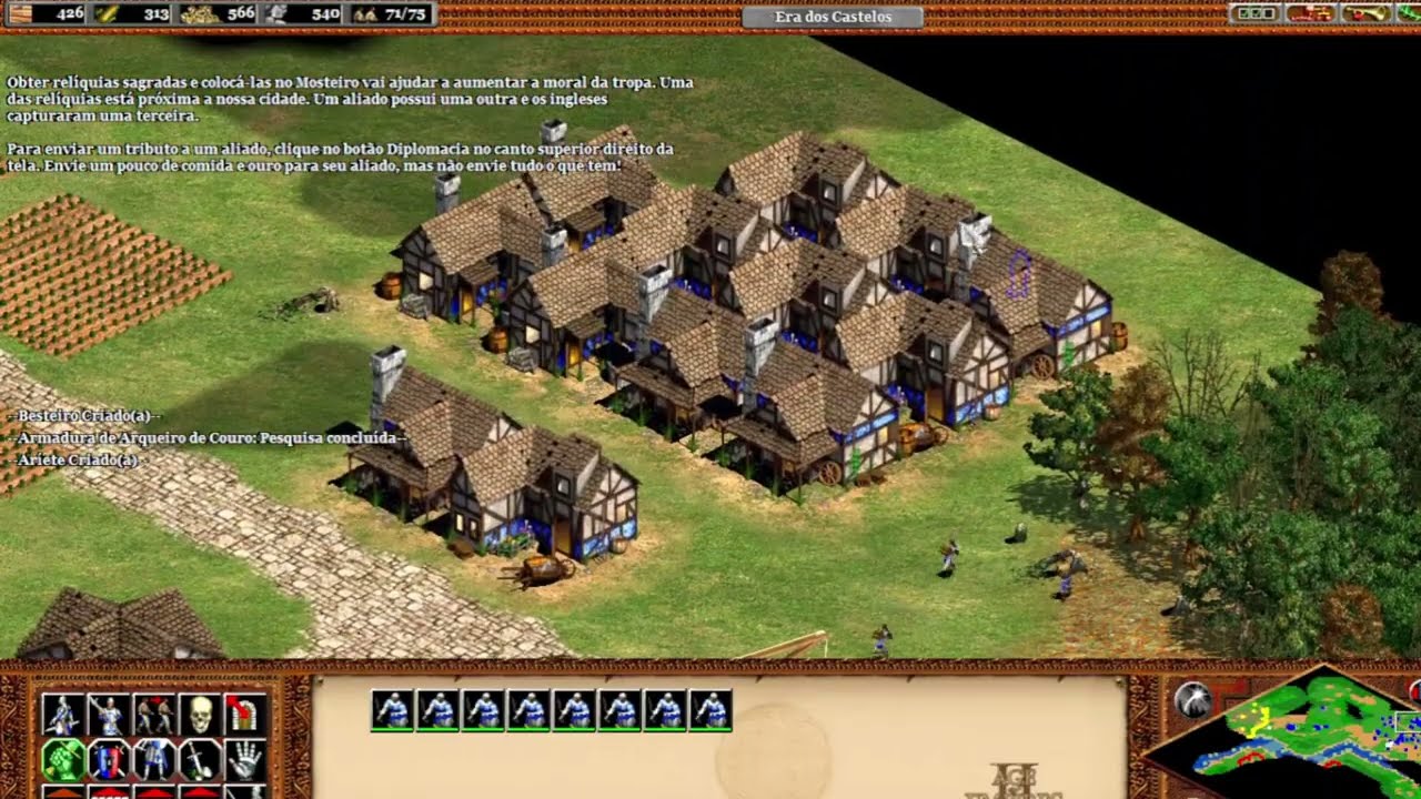 Age of empires II - The Age of Kings - Tutorial - T1 Ep 6 - Portugues - Br