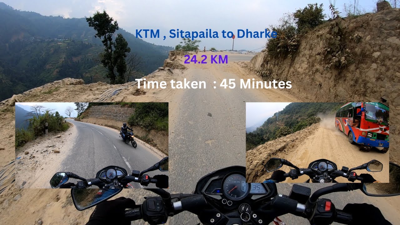 KTM Sitapaila to Dharke Dhading NS200 Ride Raw full video #ns200 #bike #nepal #blog #lattey