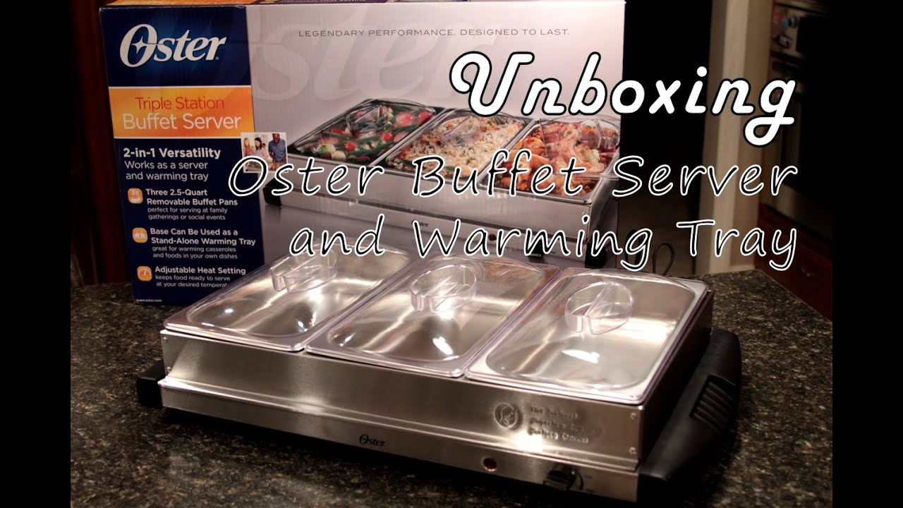 Unboxing Oster Buffet Server and Warming Tray - Bravo Charlie's Episode 52