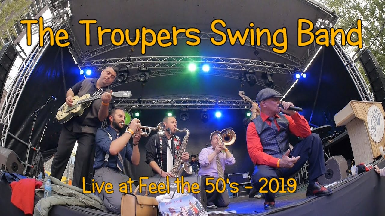 The Troupers Swing Band at Feel the 50's 2019