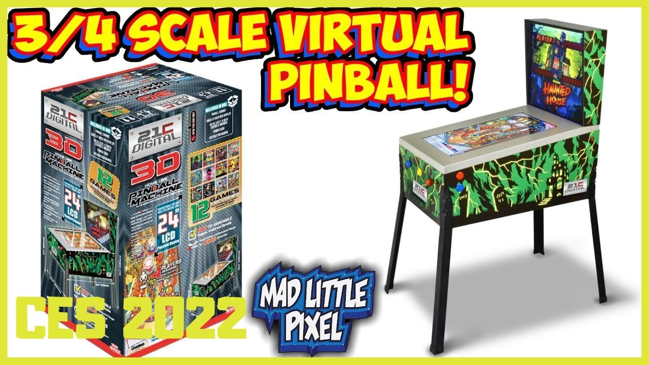 CES 2022 Toy shock pinball machine