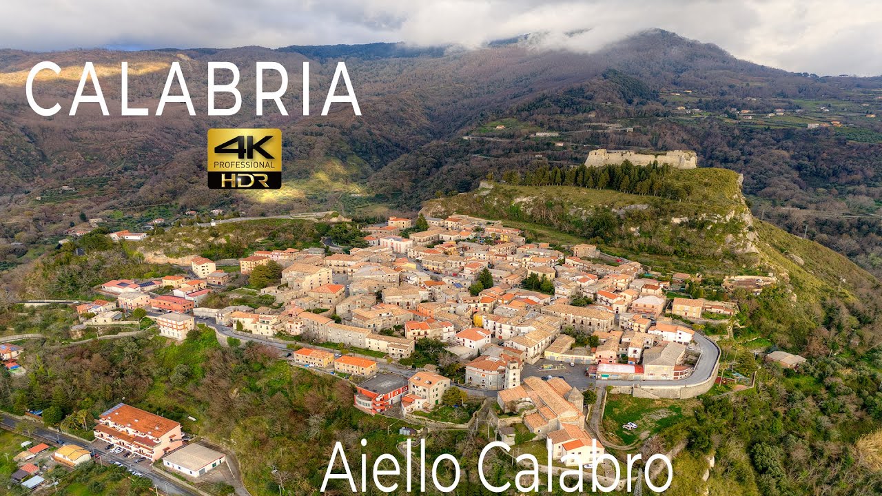 Borgo Aiello Calabro, Calabria | DJI Mini 4 Pro footage 4K UHD |