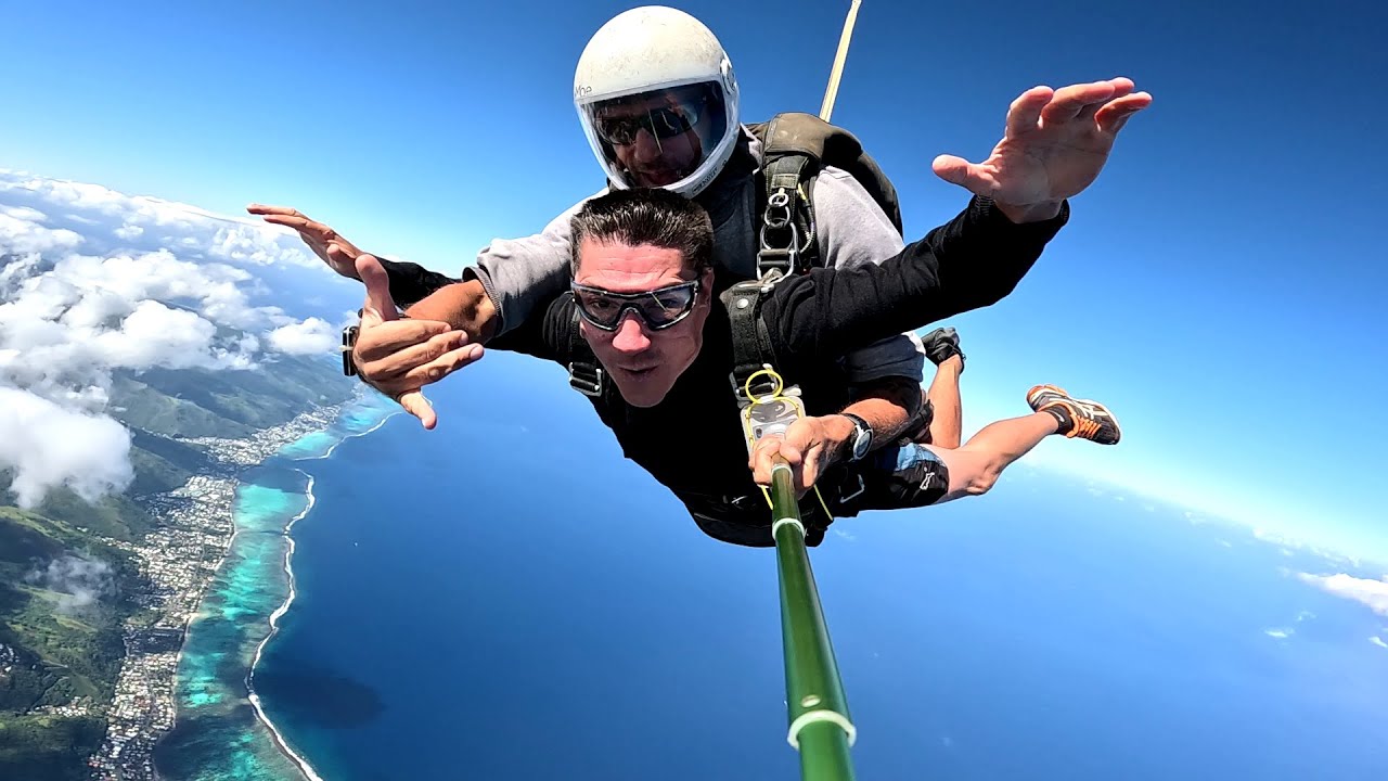 Skydive Tahiti - saut en parachute