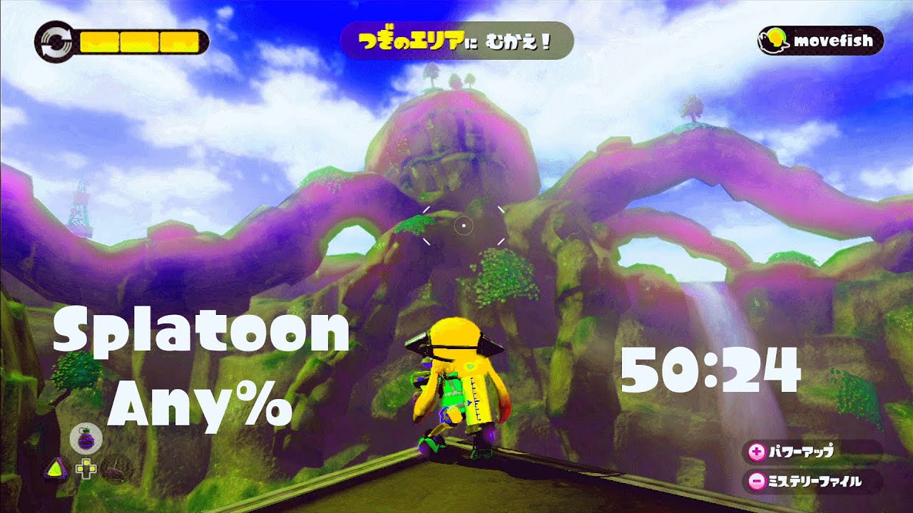 Splatoon Any% Speedrun in 