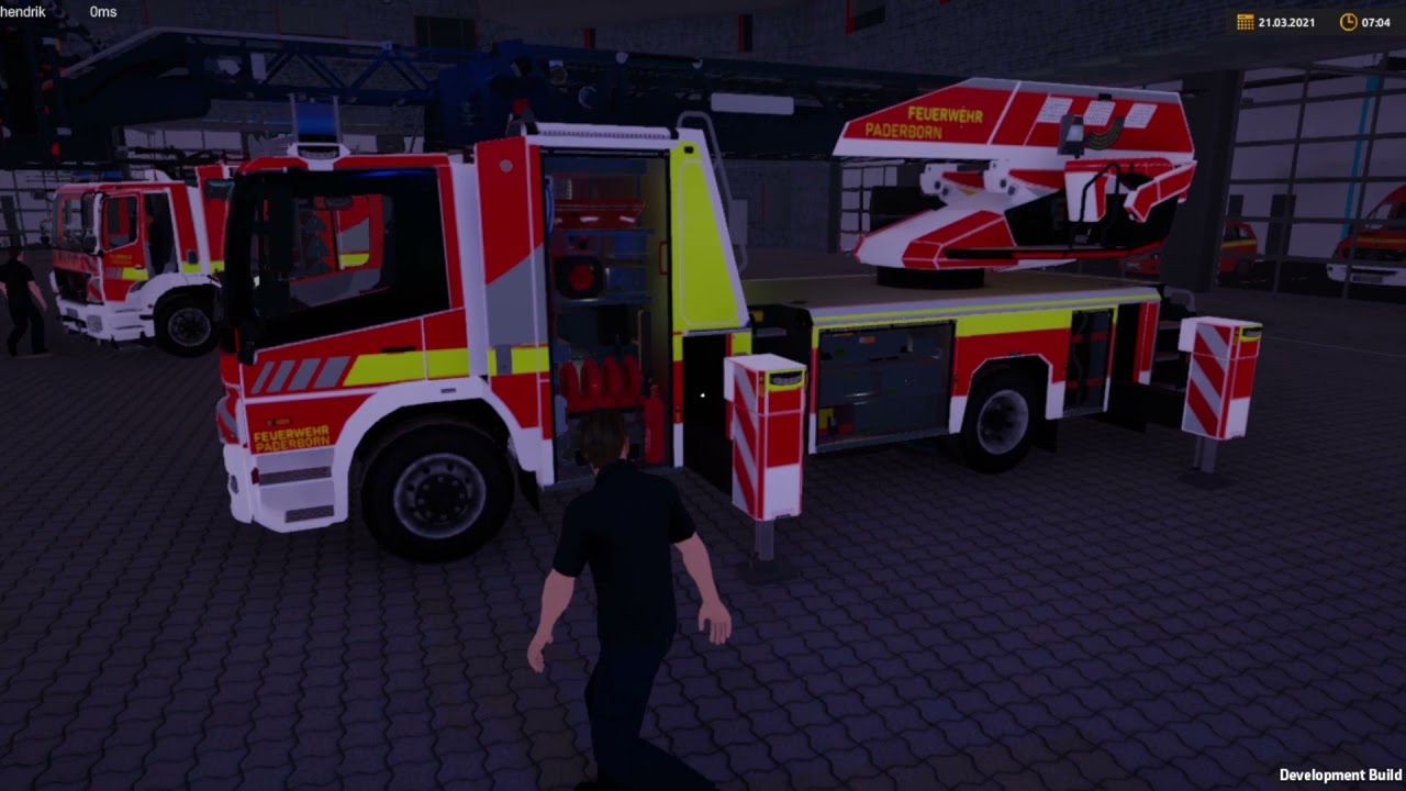 Notruf 112 - Die Feuerwehr Simulation 2 | FW Paderborn skin | Antritt mit Fahrzeugübernahme.